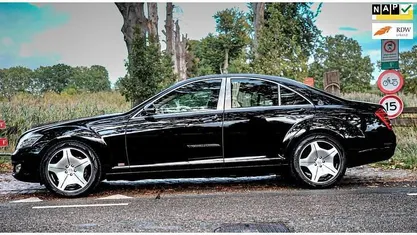 Zwart Occasion 2007 Mercedes S320 Sedan | € 9.950 (Super prijs)