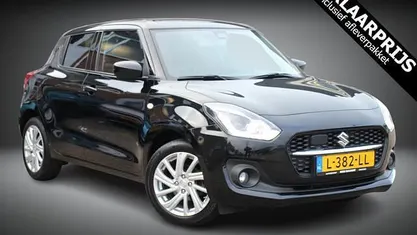 Zwart Gebruikt 2021 Suzuki Swift Hatchback | € 16.950 (Eerlijke prijs)
