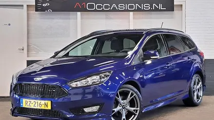 Occasion Ford Focus ST-Line 127 PK (93 kW) 2018 Blauw Stationwagen