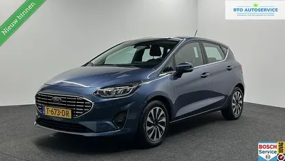Occasion Ford Fiesta Titanium 125 PK (91 kW) 2023 Blauw Hatchback
