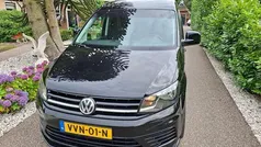 Zwart Gebruikt 2017 VW Caddy Highline MPV | € 14.950 (Eerlijke prijs)