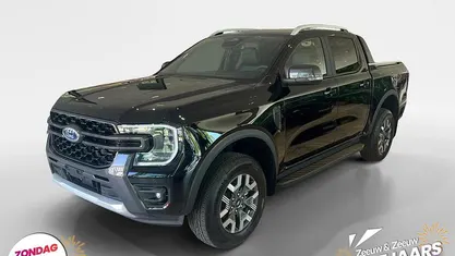 Zwart Nieuw 2025 Ford Ranger Wildtrack Pickup | € 50.305 (Super prijs)