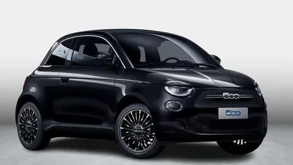Nieuw Fiat 500e La Prima 86 kW (118 PK) 2025 Zwart Cabriolet