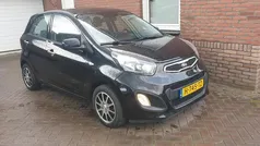 Zwart Gebruikt 2012 Kia Picanto Hatchback | € 4.950 (Eerlijke prijs)