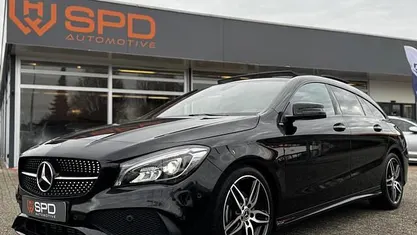 Zwart Gebruikt 2018 Mercedes CLA200 Shooting Brake Prestige Stationwagen | € 21.950 (Eerlijke prijs)