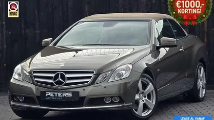 Grijs Gebruikt 2010 Mercedes E350 Avantgarde Cabriolet | € 14.990 (Eerlijke prijs)