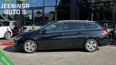 Zwart, metallic lak Gebruikt 2015 Peugeot 308 Stationwagen | € 4.450 (Super prijs)