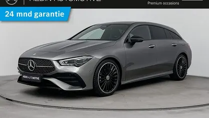 Occasion Mercedes CLA180 Shooting Brake AMG line 136 PK (100 kW) 2024 Grijs Stationwagen