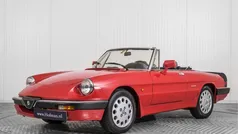 Rood Gebruikt 1988 Alfa Romeo Spider Quadrifoglio Verde Cabriolet | € 19.900