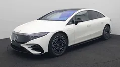 Wit Gebruikt 2021 Mercedes EQS580 Sedan | € 146.990