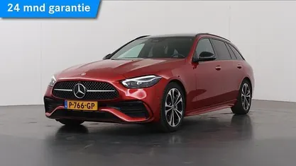 Occasion Mercedes C200 AMG line 204 PK (150 kW) 2022 Rood Stationwagen