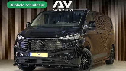 Zwart Nieuw 2025 Ford Transit Custom Limited Van | € 44.645 (Super prijs)