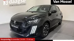 Zwart Nieuw 2025 Peugeot 208 Allure Hatchback | € 29.540 (Eerlijke prijs)