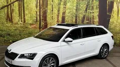 Wit Gebruikt 2019 Skoda Superb LAURIN & KLEMENT Stationwagen | € 24.950 (Eerlijke prijs)