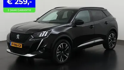 Zwart Occasion 2022 Peugeot e-2008 GT SUV | € 21.740 (Iets duurder)