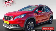 Rood, metallic lak Gebruikt 2017 Peugeot 2008 Allure SUV | € 10.930 (Eerlijke prijs)