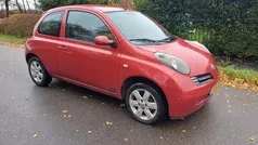 Rood, metallic lak Gebruikt 2005 Nissan Micra Hatchback | € 1.250 (Eerlijke prijs)