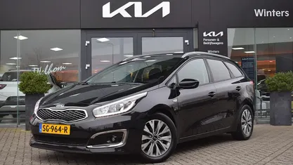 Zwart Occasion 2018 Kia Ceed Sportswagon Stationwagen | € 12.955 (Eerlijke prijs)