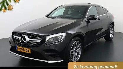 Zwart Gebruikt 2019 Mercedes GLC250 AMG line Coupé | € 39.950 (Eerlijke prijs)