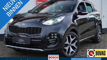 Zwart Gebruikt 2016 Kia Sportage GT-Line SUV | € 19.450 (Eerlijke prijs)
