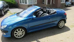 Blauw Gebruikt 2001 Peugeot 206 CC Cabriolet | € 1.950 (Eerlijke prijs)