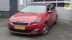 Rood Gebruikt 2017 Peugeot 308 Allure Stationwagen | € 8.999 (Eerlijke prijs)