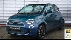 Groen Gebruikt 2021 Fiat 500e La Prima Cabriolet | € 23.945 (Eerlijke prijs)