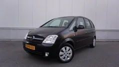 Zwart Gebruikt 2004 Opel Meriva Cosmo MPV | € 2.450 (Eerlijke prijs)
