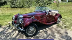 Rood Gebruikt 1954 MG TF Cabriolet | € 14.900