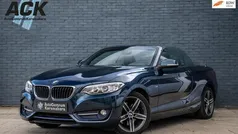 Blauw Gebruikt 2017 BMW 220 Executive Cabriolet | € 17.950 (Goede deal)