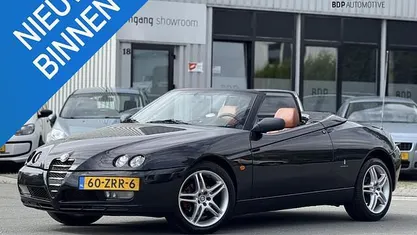 Zwart Gebruikt 2003 Alfa Romeo Spider Cabriolet | € 5.999 (Super prijs)