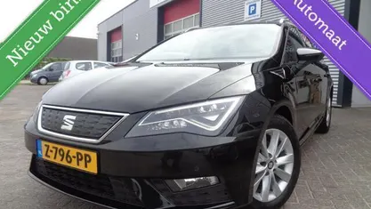 Occasion Seat Leon ST Business 116 PK (85 kW) 2019 Zwart Stationwagen