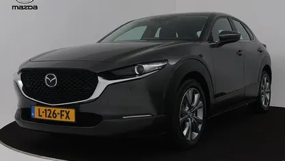 Machine grey (grijs metallic) Occasion 2021 Mazda CX-30 Comfort SUV | € 26.945 (Eerlijke prijs)