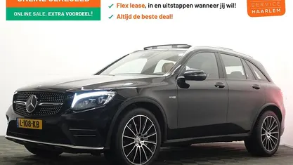 Zwart, metallic lak Gebruikt 2017 Mercedes GLC43 AMG AMG SUV | € 36.900 (Eerlijke prijs)