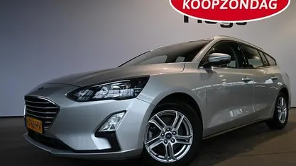 Grijs (metallic) Occasion 2021 Ford Focus Business Edition Stationwagen | € 10.940 (Super prijs)