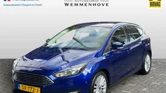 Blauw Gebruikt 2018 Ford Focus Titanium Hatchback | € 9.995 (Eerlijke prijs)