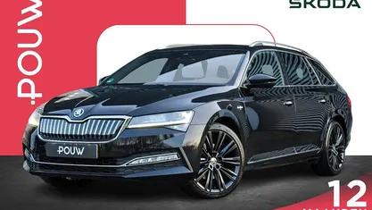 Zwart Occasion 2025 Skoda Superb LAURIN & KLEMENT Stationwagen | € 26.900 (Super prijs)