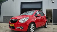 Rood Gebruikt 2008 Opel Agila Enjoy Hatchback | € 2.150 (Eerlijke prijs)
