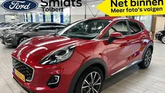 Rood Gebruikt 2021 Ford Puma Gen-E Titanium SUV | € 19.950 (Eerlijke prijs)