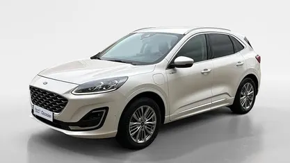 Wit Occasion 2021 Ford Kuga Vignale SUV | € 22.935 (Eerlijke prijs)