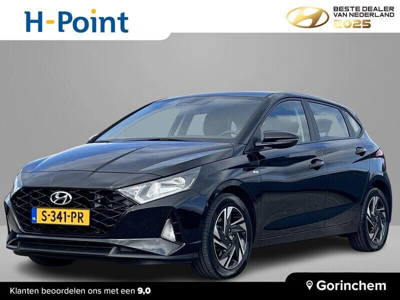 Zwart Gebruikt 2023 Hyundai i20 Comfort Hatchback | € 18.240 (Eerlijke prijs) - Afbeelding 1/4