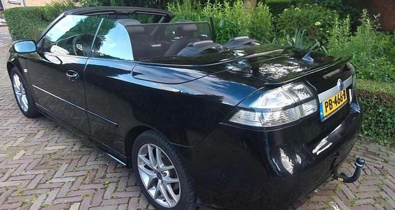 Occasion Saab 9-3 Cabriolet Vector 150 PK (110 kW) 2008 Zwart Cabriolet
