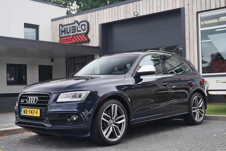 Blauw, metallic lak Gebruikt 2014 Audi SQ5 S-Line SUV | € 23.950 (Eerlijke prijs) - Afbeelding 1/4