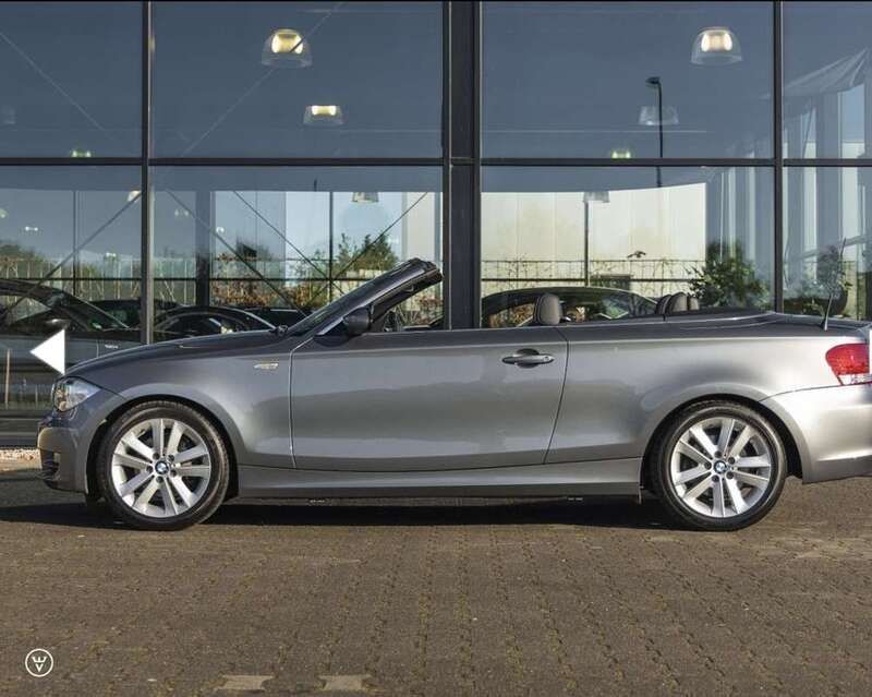 Grijs Gebruikt 2009 BMW 125 Cabriolet Cabriolet | € 17.500 - Afbeelding 1/4