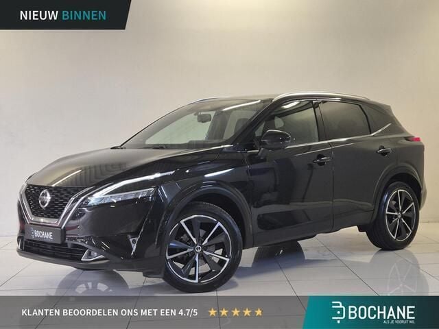 Zwart Gebruikt 2022 Nissan Qashqai Executive SUV | € 29.445 (Eerlijke prijs) - Afbeelding 1/4
