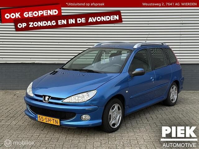 Blauw Gebruikt 2006 Peugeot 206 Quiksilver Stationwagen | € 999 (Eerlijke prijs) - Afbeelding 1/3