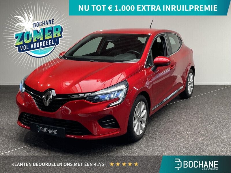 Rood Gebruikt 2020 Renault Clio V Intens Hatchback | € 14.195 (Eerlijke prijs) - Afbeelding 1/4