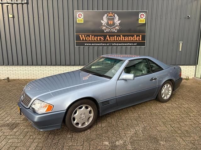 Blauw Occasion 1994 Mercedes SL500 Cabriolet | € 32.950 - Afbeelding 1/4