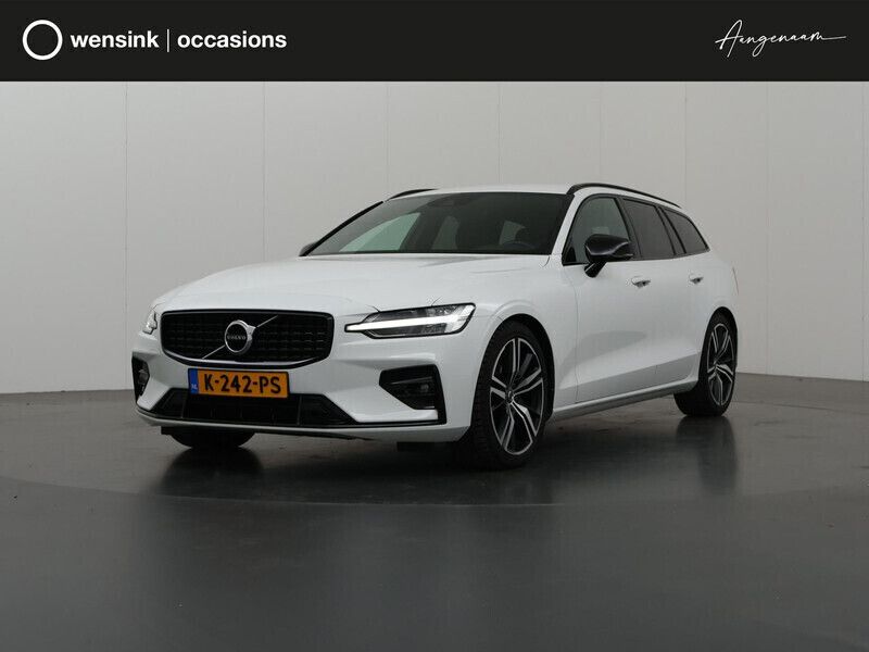 Wit Gebruikt 2021 Volvo V60 R-Design Stationwagen | € 28.830 (Goede deal) - Afbeelding 1/4