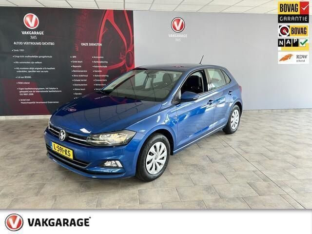 Blauw Gebruikt 2021 VW Polo Comfortline Hatchback | € 15.750 (Goede deal) - Afbeelding 1/4